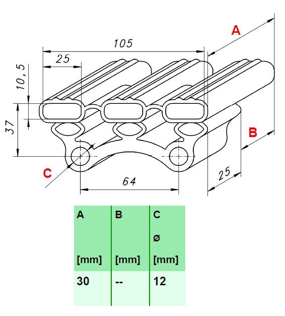 Wiedergutschlafen Lattenrostkappen – 4 Kappen+8 Bolzen | Ersatz & Nachrüstung | Art. 0124 Detail