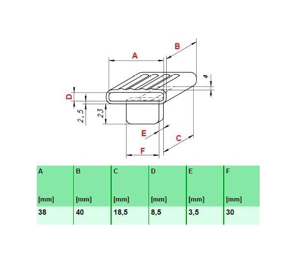 Wiedergutschlafen Lattenrostkappen – 10er Set | Ersatz & Nachrüstung | Art. 0104 Detail