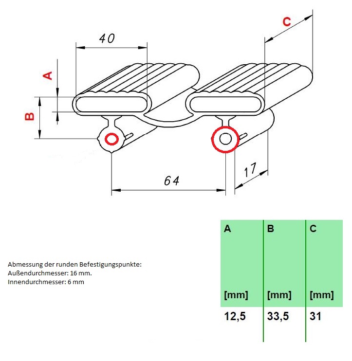 Wiedergutschlafen Lattenrostkappen – 10er Set | Ersatz & Nachrüstung | Art. 0144 Detail