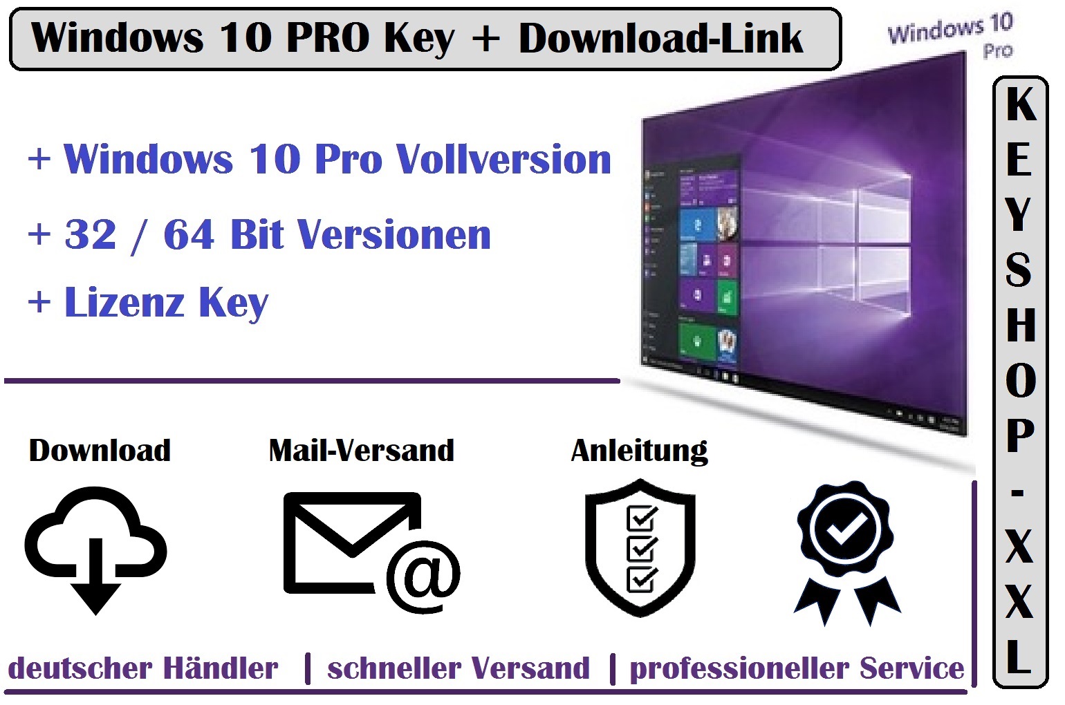 windows 10 pro 64 bit key ebay